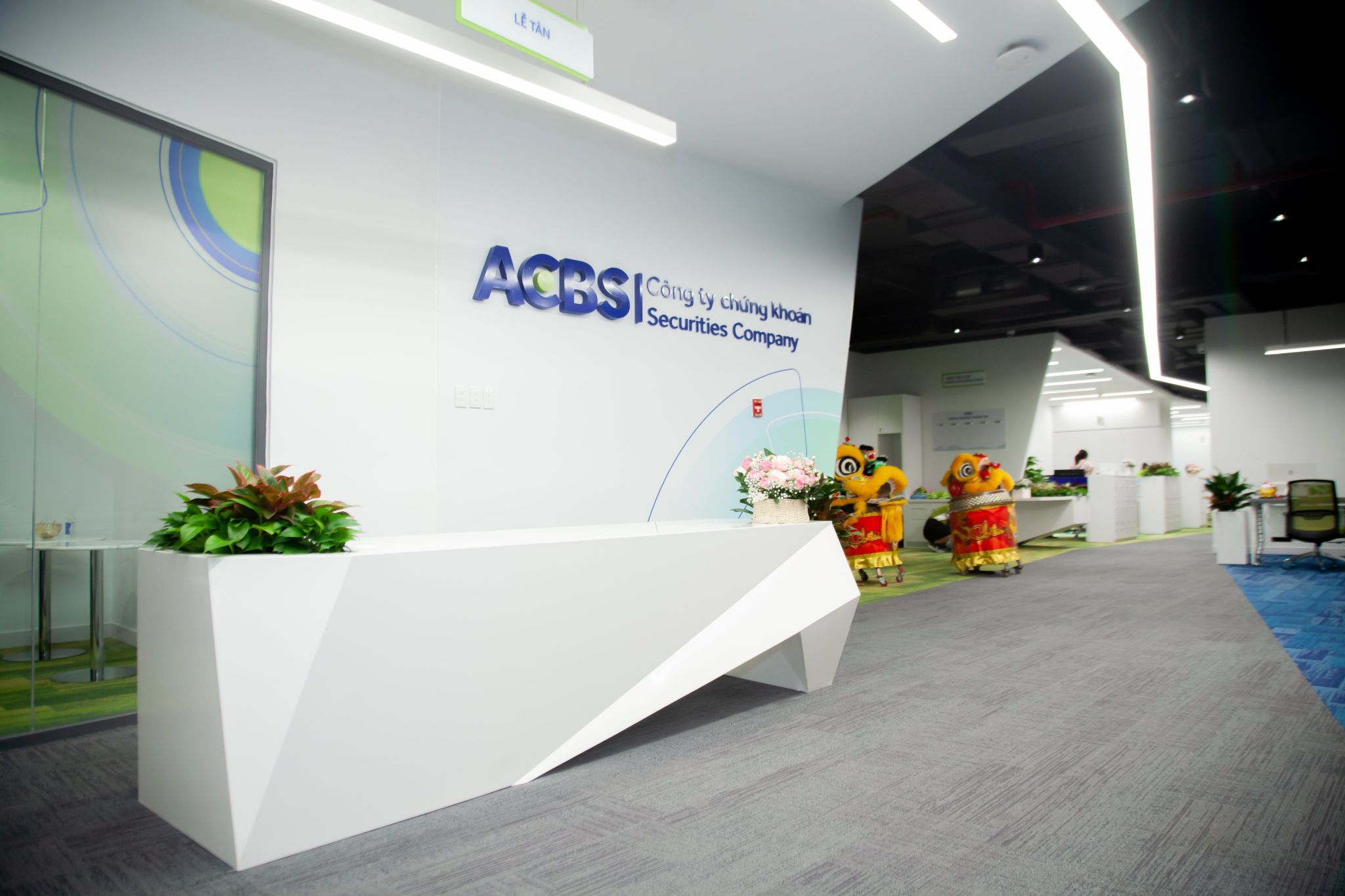 ACBS KHAI TRƯƠNG HOẠT ĐỘNG TRỤ SỞ CHÍNH và SÀN GIAO DỊCH